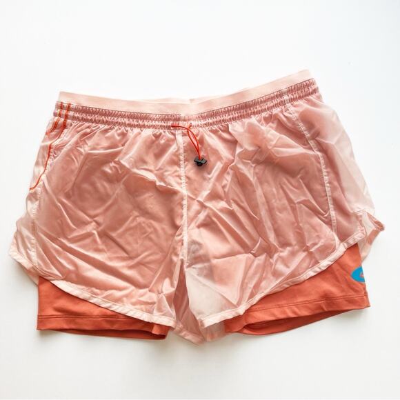 Nike Women's Icon Clash Tempo Luxe Mid-rise Running Shorts - Picture 2 of 7